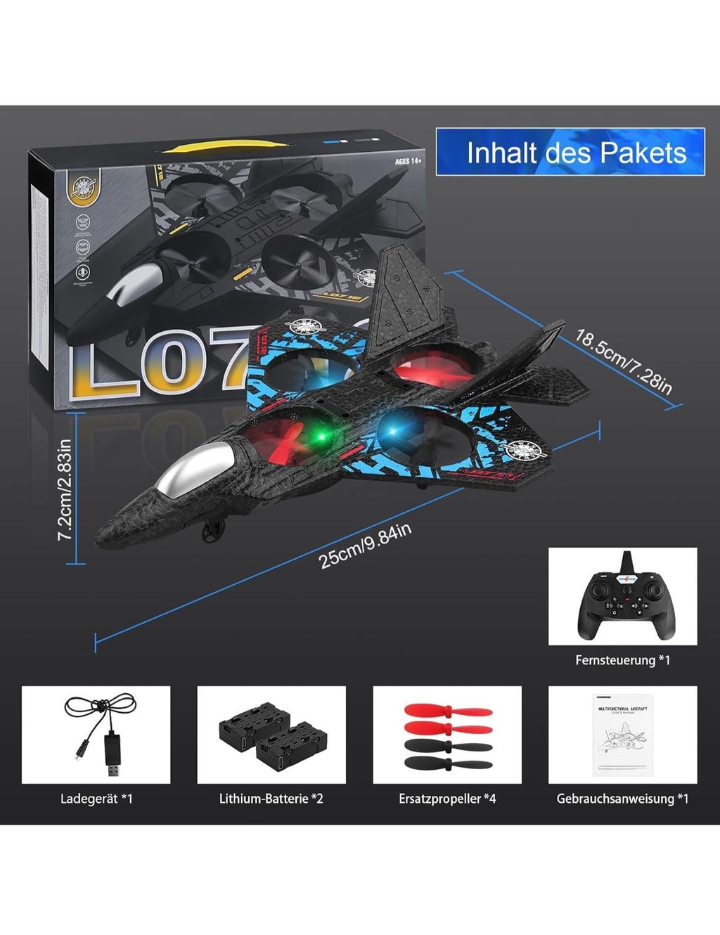 X33 Fighter Aircraft - Remote control Quadcopter